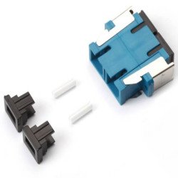 SC/PC SM DX LOCKED PLASTIC ADAPTER
