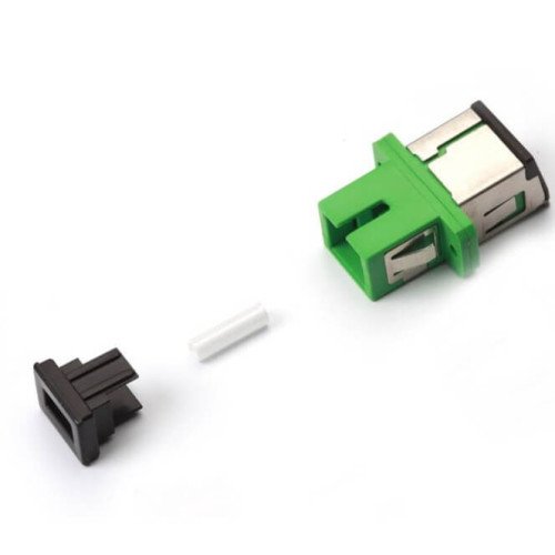 SC/APC SM SX PLASTIC SHUTTER LONG ADAPTER - FO-06P33N1S01A