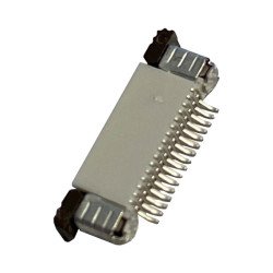 CONNECTOR FPC 0.50MM 16PIN SMT R/A UPPER CONTACT - FPC-0.50MM-16PIN-UPPER