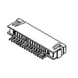 CONNECTOR FOR TFT CONNECTION SMD 54PIN 0.5MM - FPV54WZA-R2K-H-CN