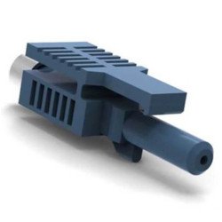 CONNECTOR PLUG FIBER OPTIC 1000µm BLUE - HFBR-4513Z