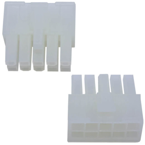 CON.T.B.4.20MM 10PIN (2x5) FEMALE HOUSING MINI FIT - I-DS1073-02-SCT02X5