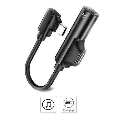 iPhone Lightning Dual Kulaklık Şarj Dönüştürücü