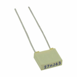 CAP.POL.27nF 63VDC 5MM 5% MKT CONIS - KP273J0063T02A