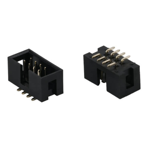 BOX HEADER 8PIN(2x4) 2.54mm SMT V/T MALE WITH CAP - L-KLS1-202-08-TC-B-R BOX HEADER 8PIN(2x4) 2.54mm SMT V/T MALE WITH CAP - L-KLS1-202-08-TC-B-R