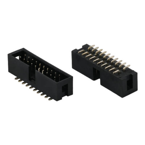 BOX HEADER 20PIN(2x10) 2.54mm SMT V/T MALE W/CAP - L-KLS1-202-20-TC-B-R BOX HEADER 20PIN(2x10) 2.54mm SMT V/T MALE W/CAP - L-KLS1-202-20-TC-B-R