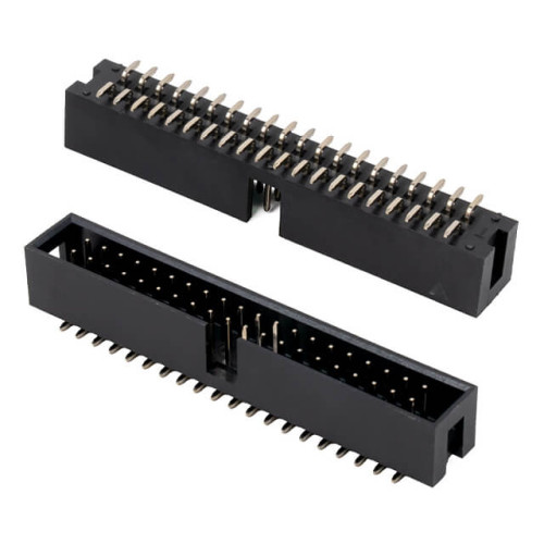 BOX HEADER 40PIN(2x20) 2.54mm SMT V/T MALE BLACK - L-KLS1-202-40-T-B BOX HEADER 40PIN(2x20) 2.54mm SMT V/T MALE BLACK - L-KLS1-202-40-T-B