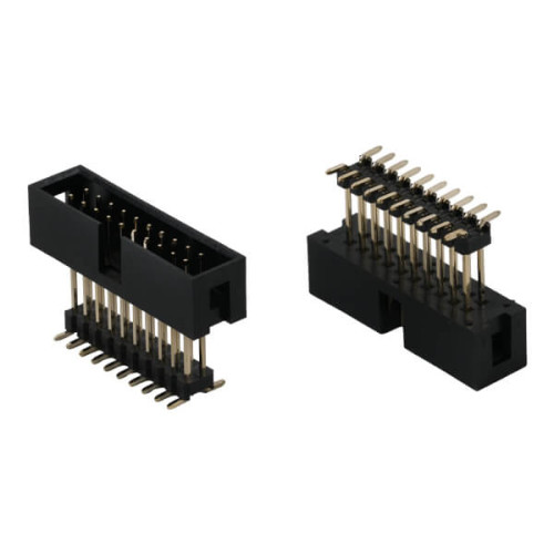 BOX HEADER 20PIN(2X10) 2.54MM SMT V/T LONG PIN 21M - L-KLS1-202K1-20-T-B-21X9 BOX HEADER 20PIN(2X10) 2.54MM SMT V/T LONG PIN 21M - L-KLS1-202K1-20-T-B-21X9