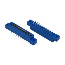 CONNECTOR EDGE CARD 20PIN(2X10) 3.96MM 180C BLUE - L-KLS1-903D-20-L CONNECTOR EDGE CARD 20PIN(2X10) 3.96MM 180C BLUE - L-KLS1-903D-20-L