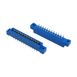 CONNECTOR EDGE CARD 24PIN(2X12) 3.96MM 180C BLUE - L-KLS1-903D-24-L CONNECTOR EDGE CARD 24PIN(2X12) 3.96MM 180C BLUE - L-KLS1-903D-24-L