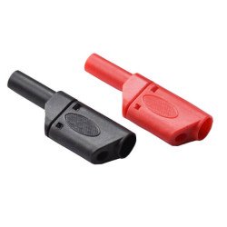 4MM BANANA PLUG PLASTIC HOUSING RED IC-238E