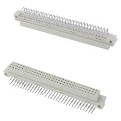 CONNECTOR 3x32PIN DIN CONN. 90C FEMALE - L-KLS1-D3-3264-FR