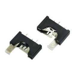 BATTERY HOLDER FOR CR2032 LOCKED V/A