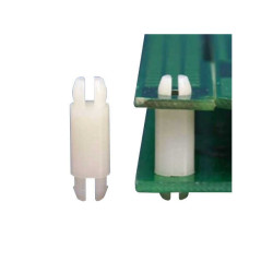 BARBED DISTANCE SNAP FIT 12.70mm WHITE 3.8MM - L-KLS8-0202-SP-13