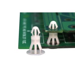 BARBED DISTANCE SNAP LOCK 5.00mm WHITE 10.00mm BARBED DISTANCE SNAP LOCK 5.00mm WHITE 10.00mm