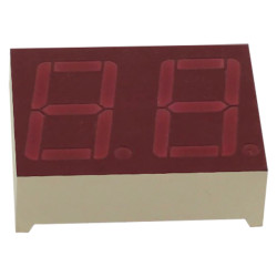 LED DISPLAY 7 SEGMENT 2DIGIT 14.22MM (+) RED - MAN6910E