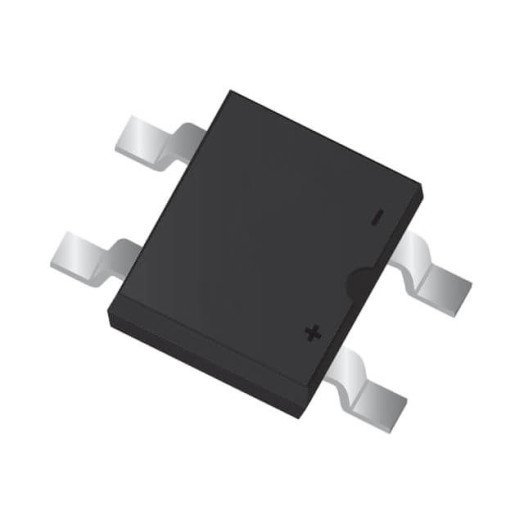 DIODE BRIDGE 800mA 1000V 1PH MBF SMT GLASS PASSIVA - MB10F-46