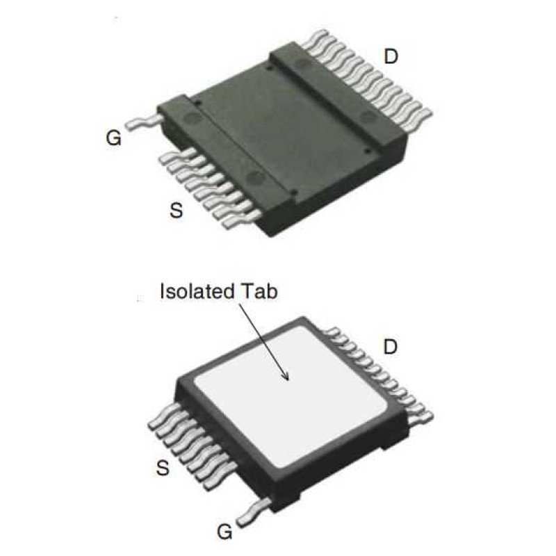 MOSFET DIS.108A 300V N-CH 24SMPD POLAR3 - MMIX1F210N30P3
