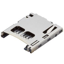 CONNECTOR MICRO SD CARD PUSH-PUSH R/A - MOLEX-502570-0893