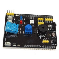 MULTIFUNCTION EXPANSION BOARD DHT11 LM35 TEMP HUM - MULTIFUNC. EXPANS. BOARD MULTIFUNCTION EXPANSION BOARD DHT11 LM35 TEMP HUM - MULTIFUNC. EXPANS. BOARD