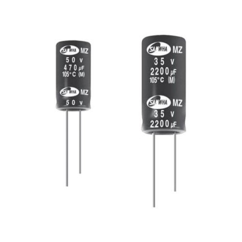 CAP.EL.1000uF 35V 12.5x25 5MM 105C - MZ1V108M12025PH