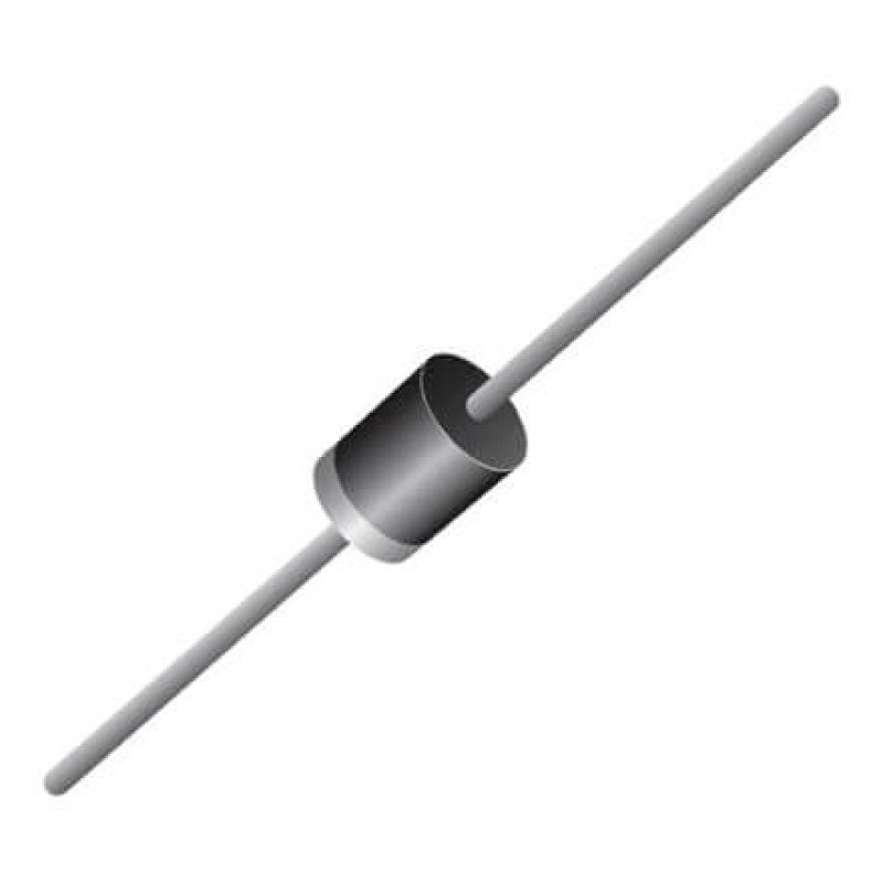 DIODE STAND. Single 6A 400V THT R6 - P600G