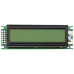 LCD CHARACTER 16X2 STN YELLOW GREEN 5V - PCM1602N-FL-YBS-01 LCD CHARACTER 16X2 STN YELLOW GREEN 5V - PCM1602N-FL-YBS-01