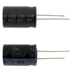 CAP.EL.6800uF 16V 16x26 %20 7.5MM 105C BULK CAP.EL.6800uF 16V 16x26 %20 7.5MM 105C BULK