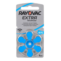 RAYOVAC EXTRA ADVANCED 675/PR44 NUM.KUL.PİLİ 6LI - PR44 NUMARA KULAKLIK PİL RAYOVAC EXTRA ADVANCED 675/PR44 NUM.KUL.PİLİ 6LI - PR44 NUMARA KULAKLIK PİL