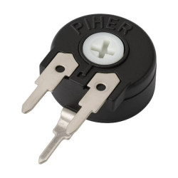 TRIMPOT CARBON H 10MM %20 10K CROSS STEEL PIHER - PT10KH05-103A2020-E-S