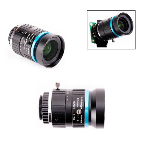 RASPBERRY Pi TELEPHOTO LENS 16mm ORJİNAL - RASPBERRY PI LENS RASPBERRY Pi TELEPHOTO LENS 16mm ORJİNAL - RASPBERRY PI LENS