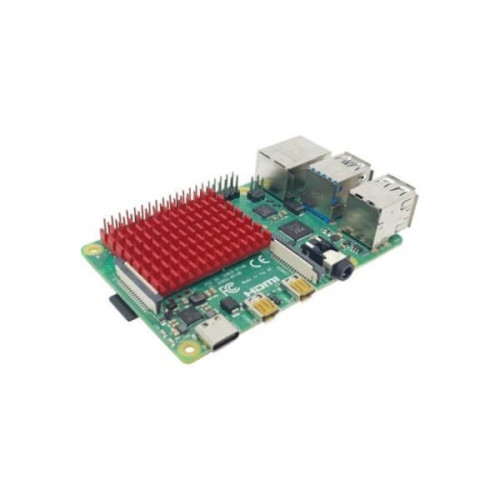 RASPBERRY Pi 4 BÜYÜK BOY SOĞUTUCU KIRMIZI 40x30mm - RASPBERRY SOĞUTUCU KIRMZ