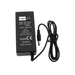 POWER SUPPLY 24V 2.5A 2M CABLE 2.1MM JACK RESPAPS - RES-2425-H5 POWER SUPPLY 24V 2.5A 2M CABLE 2.1MM JACK RESPAPS - RES-2425-H5