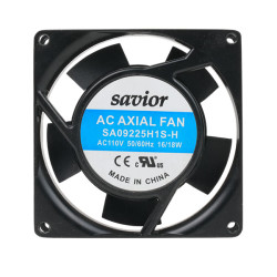 FAN 92x92x25MM 110V 0.14A 18W 2600RPM SAVIOR - SA09225H1S-H