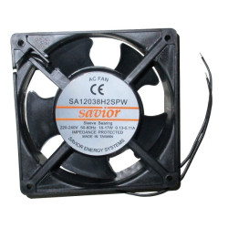 FAN 120x120x38MM 220V 0.13A 18W 2700RPM SB PLASTIC - SA12038H2SPW