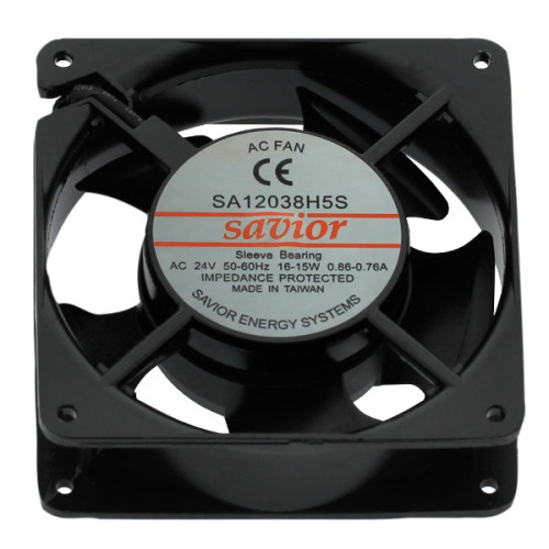 FAN 120x120x38MM 24VAC 18W SAVIOR - SA12038H5S FAN 120x120x38MM 24VAC 18W SAVIOR - SA12038H5S