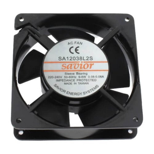 FAN 120x120x38MM 220V 0.08A 9W 1800RPM SB 2WIRE