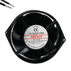 FAN 162x150x55MM 110V 0.50A 38W 3000RPM BB MET SAV - SA15055H1BM