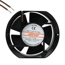 FAN 172x150x51MM 110V 0.50A 38W 2500RPM BB 2PIN - SA17251H1BX