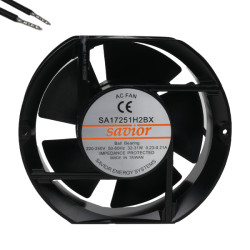 FAN 172x150x51MM 220V 0.23A 32W 3100RPM BB WIRE - SA17251H2BX