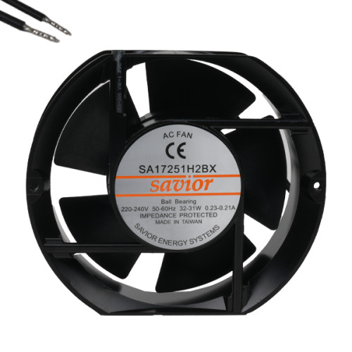 FAN 172x150x51MM 220V 0.23A 32W 3100RPM BB WIRE - SA17251H2BX