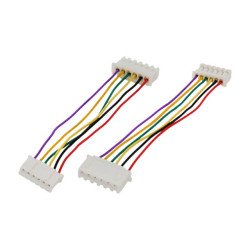 CABLE 6PIN 6cm 2.54<->2MM DOUBLE CONN. SATOZ CABLE 6PIN 6cm 2.54<->2MM DOUBLE CONN. SATOZ