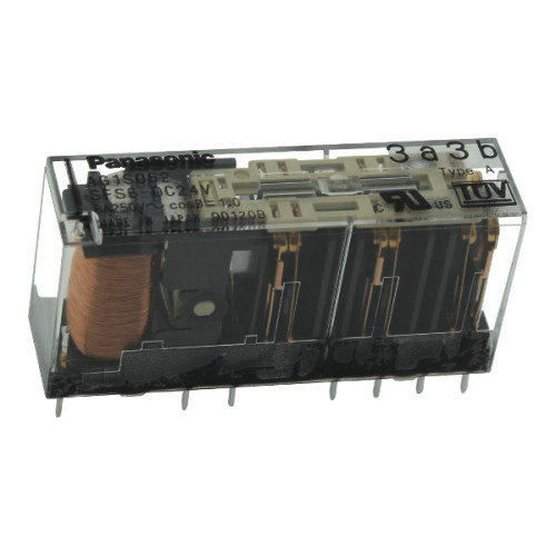 RELAY 6A 24VDC 64PNC SMALL SIZE PANASONIC - SFS6-DC24V