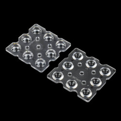 LENS MULTI 8in1 IP 80°-100° 49.50x49.50x7.0mm PC - SVLF008W10PC