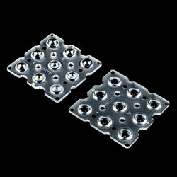 LENS MULTI 9in1 40°-50° 49.50x49.50x7.0mm PC - SVLF009M10PC