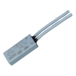 THERMOSTAT AWG22# WHITE WIRE WITH LENGTH 25MM - TB05-A-70C-WW