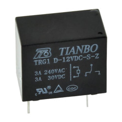 RELAY 3A 12VDC 1 FORM C - TRG1-D-12VDC-S-Z RELAY 3A 12VDC 1 FORM C - TRG1-D-12VDC-S-Z