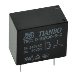 RELAY 3A 24VDC 1 FORM C - TRG1-D-24VDC-S-Z RELAY 3A 24VDC 1 FORM C - TRG1-D-24VDC-S-Z