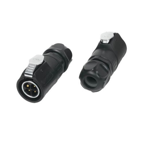 CONNECTOR MICRO JACK 4PIN MALE CABLE SIDE