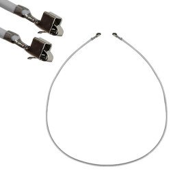 PRE-CRIMPED 2.50 to 2.50 SCKT to SCKT WHITE 300MM